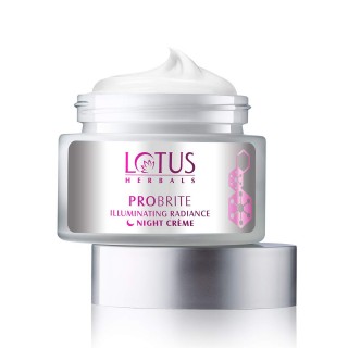 Lotus Herbals PROBRITE Illuminating Radiance Night Crème, 50g